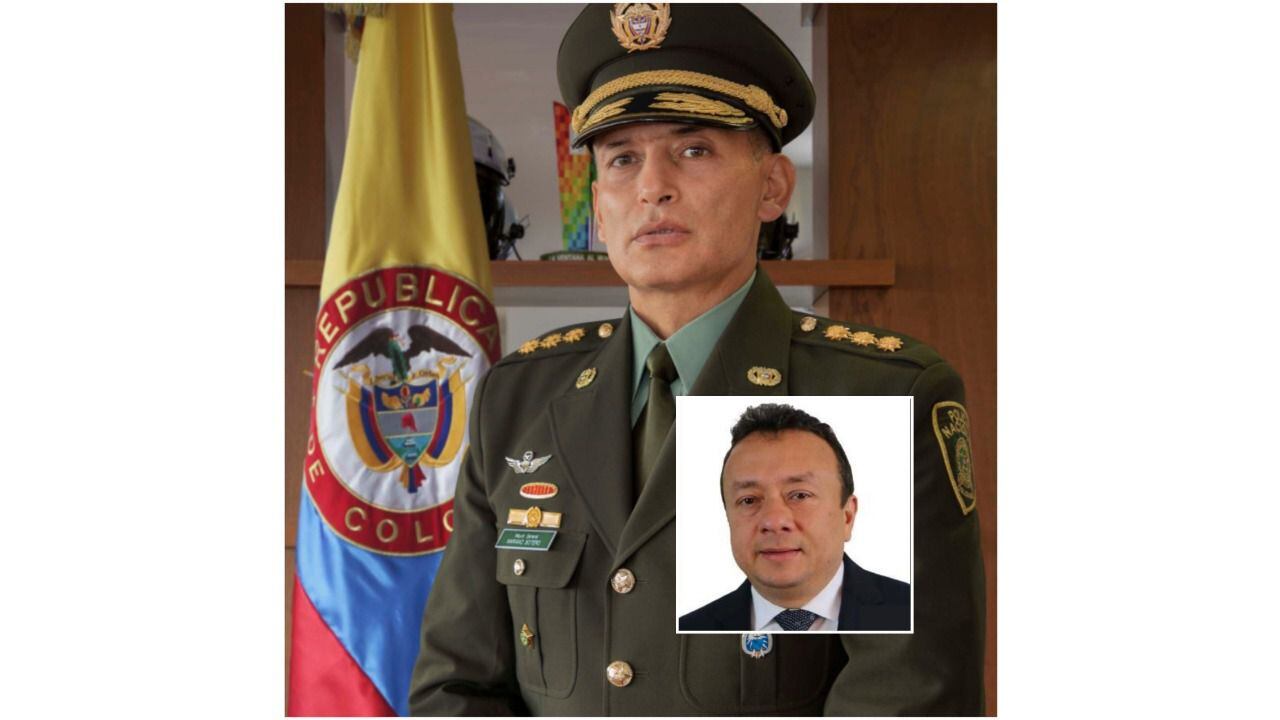 El general Mariano Botero Coy, exdirector del Inpec y el exsenador Eduardo Pulgar.