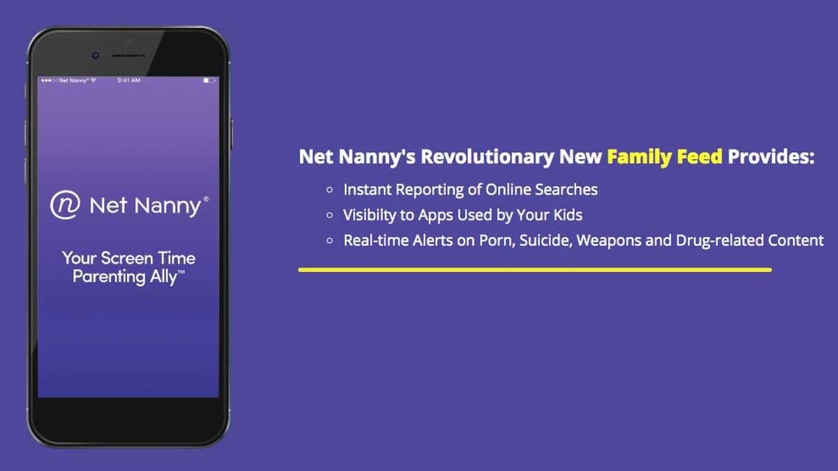 Net Nanny, aplicación web de control parental.
