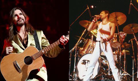 Juanes y Freddie Mercury