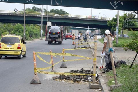 Cali: Infraestructura priorizó vías. ¿Qué obras incumplió?  foto José L Guzmán. EL País