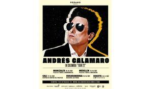 Estas son las fechas de Andrés Calamaro en Colombia
