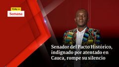 Senador del Pacto Histórico, indignado por atentado en Cauca, rompe su silencio
