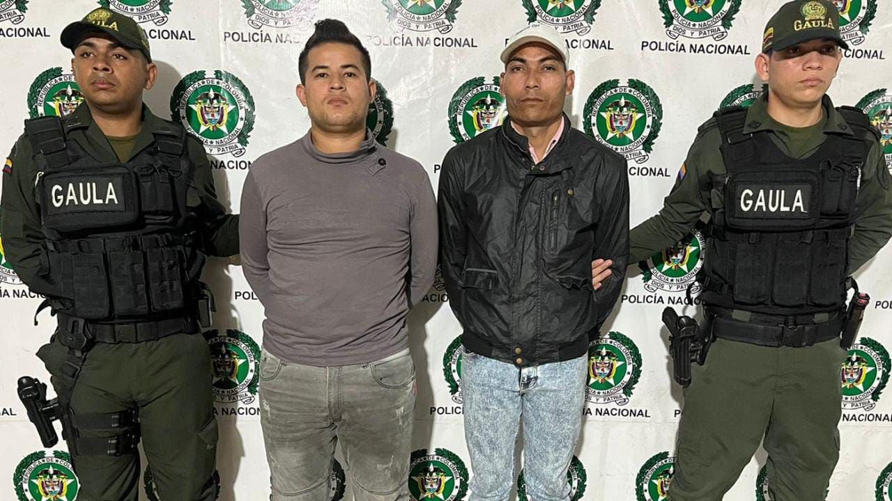 Presuntos integrantes del grupo Rastrojos Costeños.