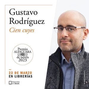 La novela 'Cien cuyes', del escritor peruano Gustavo Rodríguez, se llevó el Premio Alfaguara 2023.