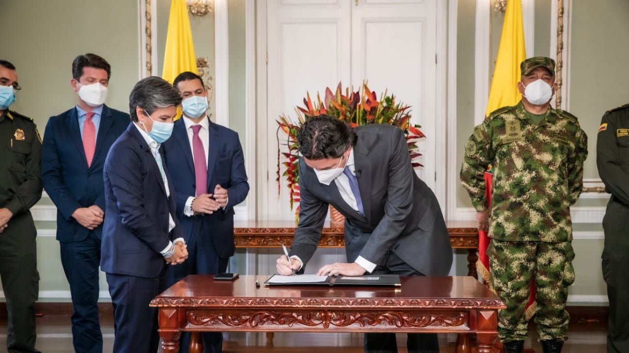 Posesión de Aníbal Fernández de Soto como nuevo secretario de Seguridad