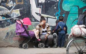 Trabajo infantil en las  calles de Bogotá