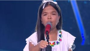 Gabriela Quitián en 'La Voz Kids'