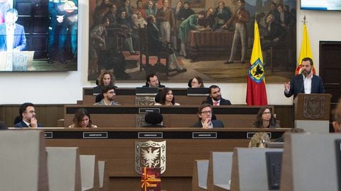 El alcalde Carlos Fernando Galán presentó ante el Concejo el Concejo el Plan de Desarrollo Distrital