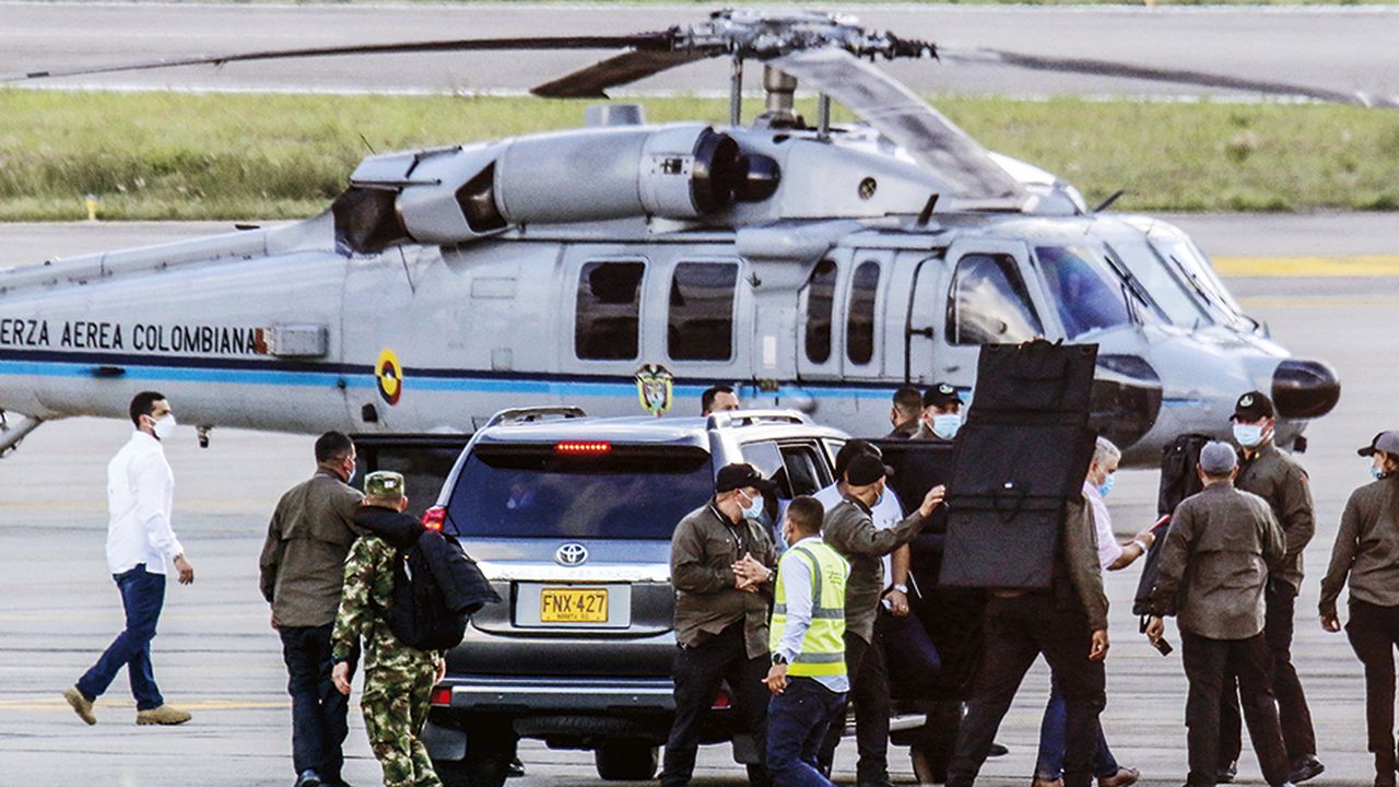 El pasado 25 de junio sucedió el atentado contra el helicóptero en el que viajaba el presidente Duque con algunos de sus ministros y el gobernador de Norte de Santander, en Cúcuta. 