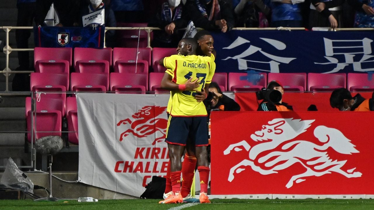 Jhon Jader Durán anota su primer gol con la Selección Colombia de mayores
