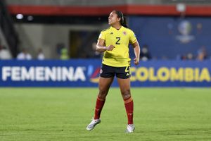 Manuela Vanegas, futbolista colombiana.