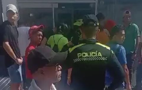 Los delincuentes fueron agredidos por la comunidad y entregados a la Policía