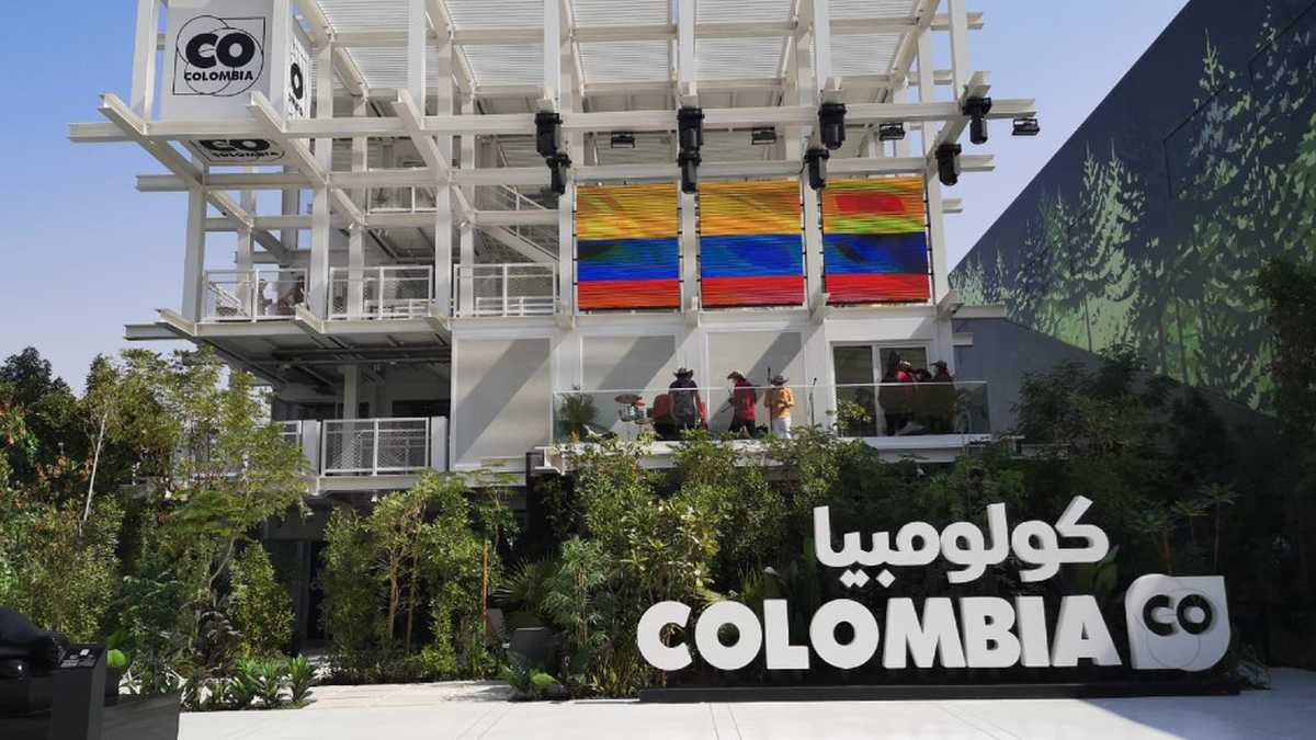 Pabellón de Colombia en Expo Dubái 2020.