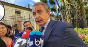 Expresidente español José Luis Rodríguez Zapatero,