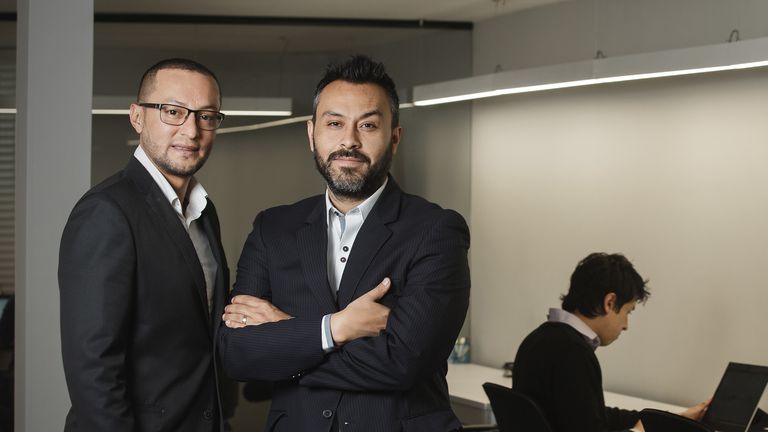 Juan Carlos Hernández y Antonio Mortigo son los ingenieros cofundadores de Integra Multisolutions.