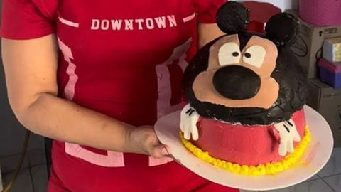 Quien era la repostera colombiana de la torta de Mickey Mouse?