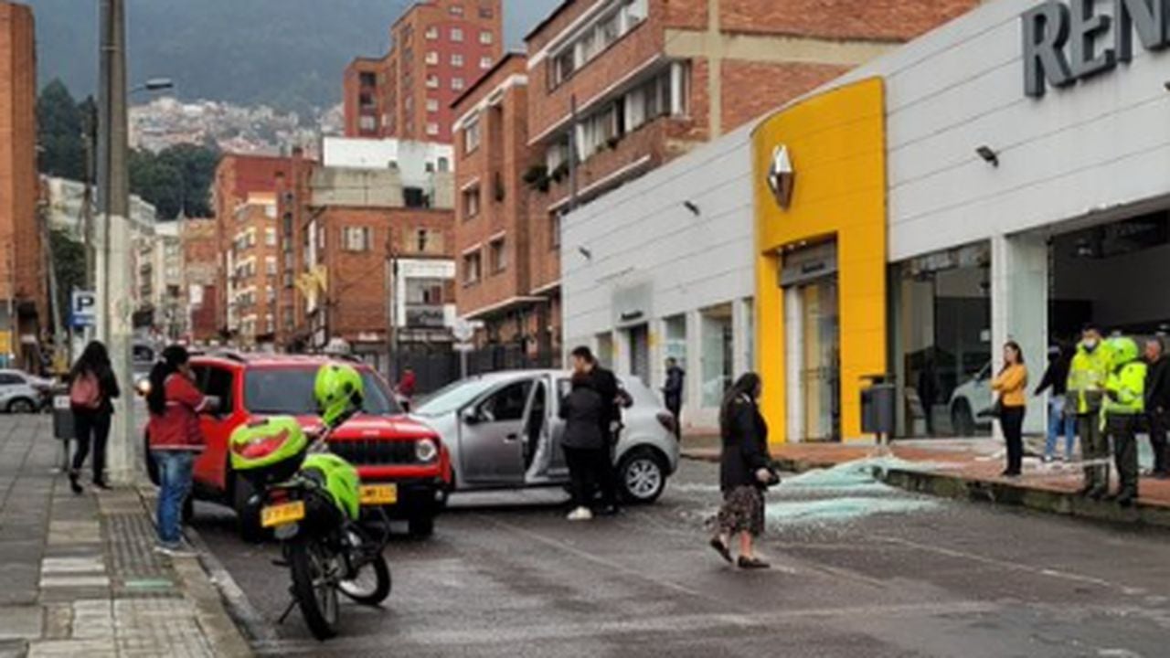Accidente viral en Bogotá