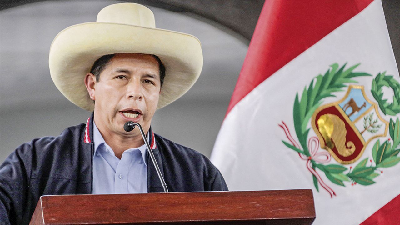 pedro castillo Probable nuevo presidente de Perú