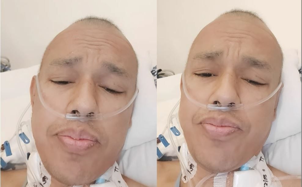 Más delgado y con pelo, así luce Diego Guauque tras salir de la UCI; aquí  su primera imagen sin cáncer - Semana