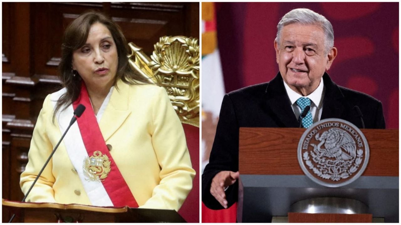 Presidenta de Perú, Dina Boluarte, cambió algunos ministros, mientras su homólogo mexicano, mantiene las relaciones con el país suramericano.