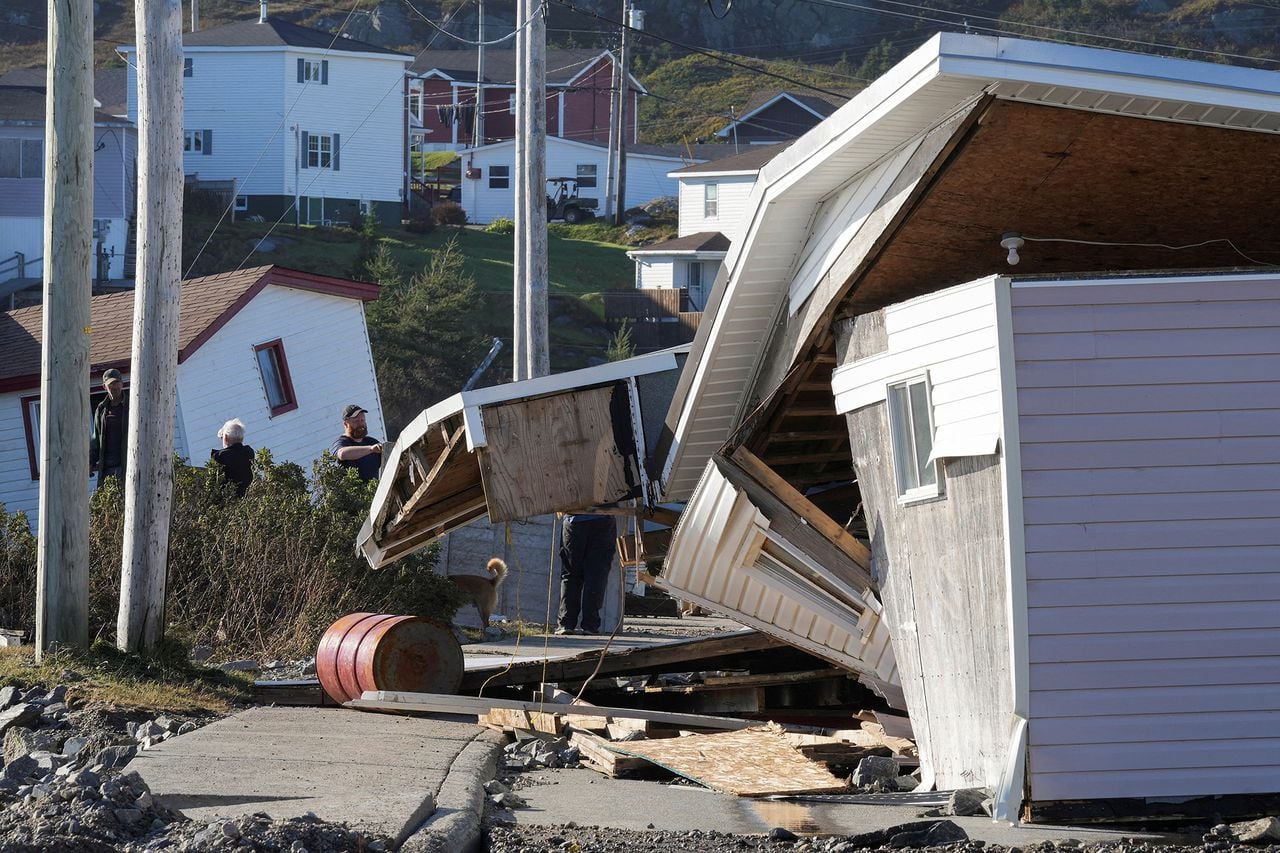En imágenes : Las secuelas del huracán Fiona en Terranova