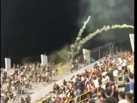 Pela hinchas partido Tolima vs América