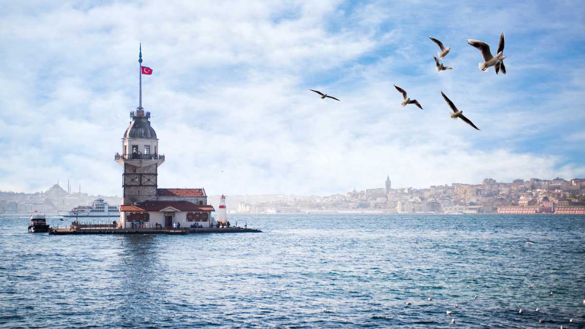 Torre de la Doncella, en Estambul (Turquía)