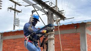 La electrificadora adelanta trabajos de preventivos en redes eléctricas.