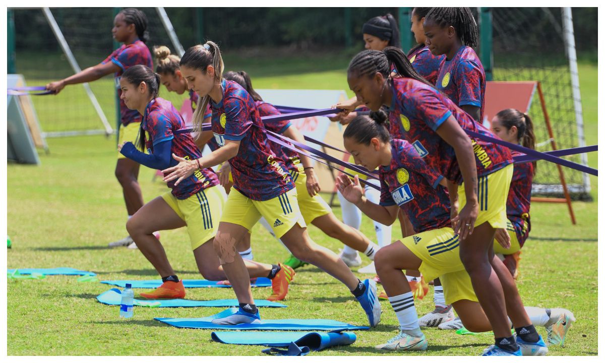 Selección Colombia femenina de mayores vs. Paraguay.