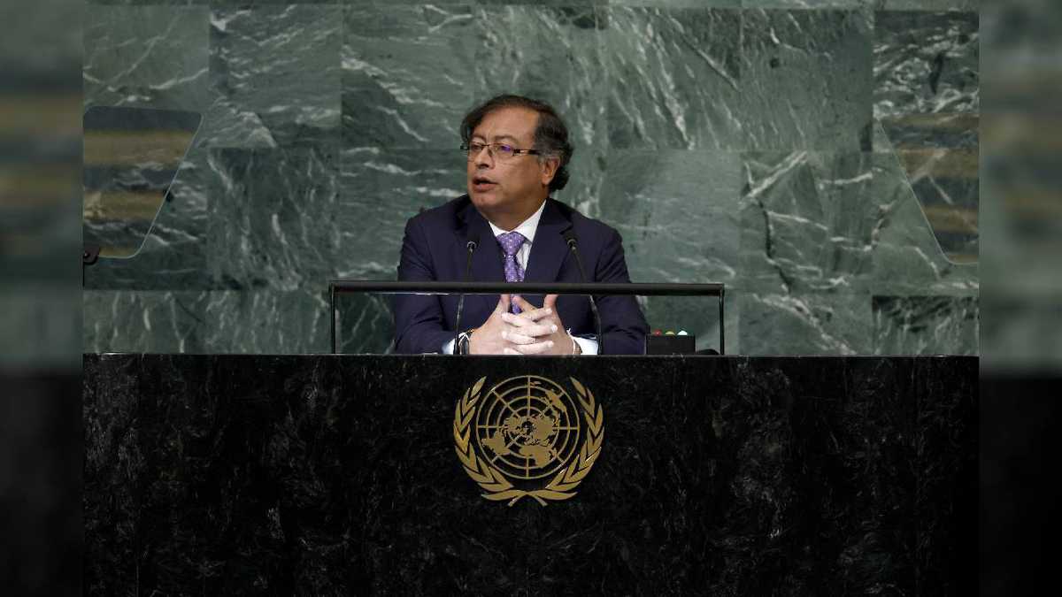 Gustavo Petro en Asamblea General de la ONU