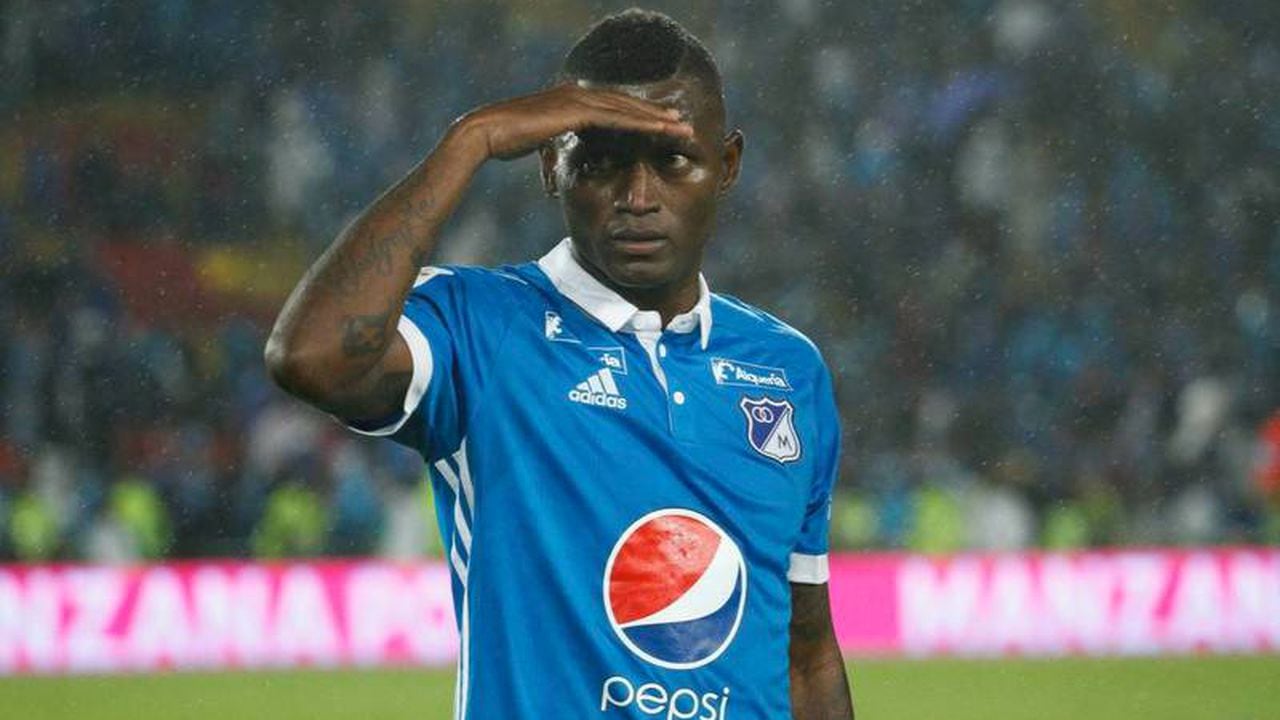 Duvier Riascos pasó por América, Millonarios y Deportivo Pasto en Colombia. Foto: Millonarios F.C.