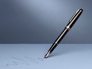Este bolígrafo funciona con la misma tinta que los esferos tradicionales.