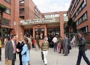 Juzgados de Paloquemao en Bogotá.