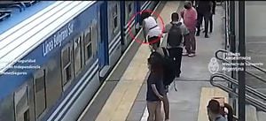 Video | “No entiendo como estoy viva”: el momento en que mujer se desmaya y cae en las vías del tren