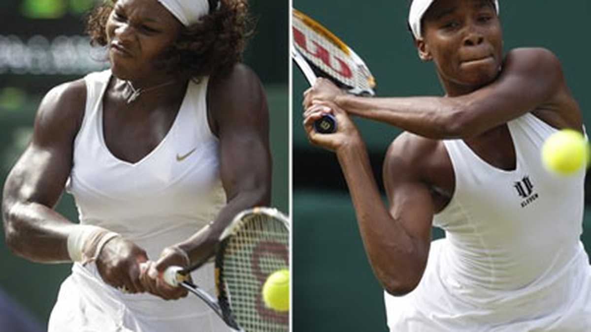 Serena y Venus Williams, finalistas de Wimbledon 2009