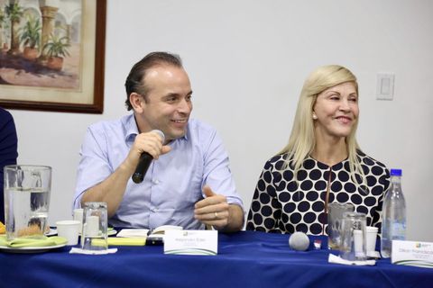 Dilian Francisca Toro, gobernadora electa del Valle y Alejandro Eder, alcalde electo de Cali.