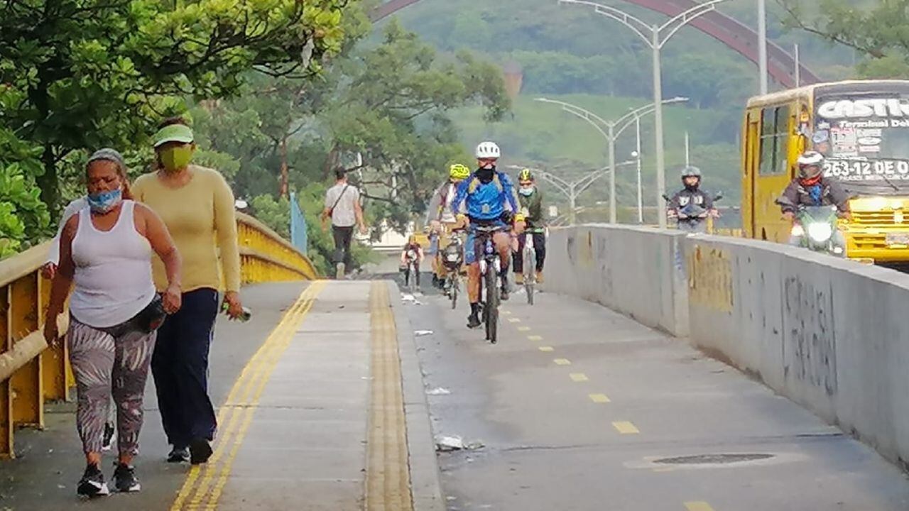 Jornada del Día Sin Carro en Medellín, 22 de septiembre de 2020