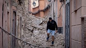 Un potente terremoto que sacudió Marruecos el 8 de septiembre mató a más de 800 personas.