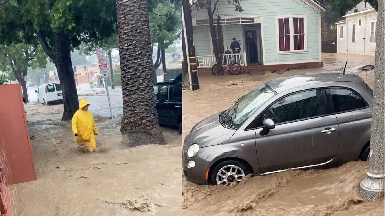 La localidad de Montecito, en California, ha enviado una orden de evacuación debido a temores de que deslizamientos de tierra puedan cubrir las casas