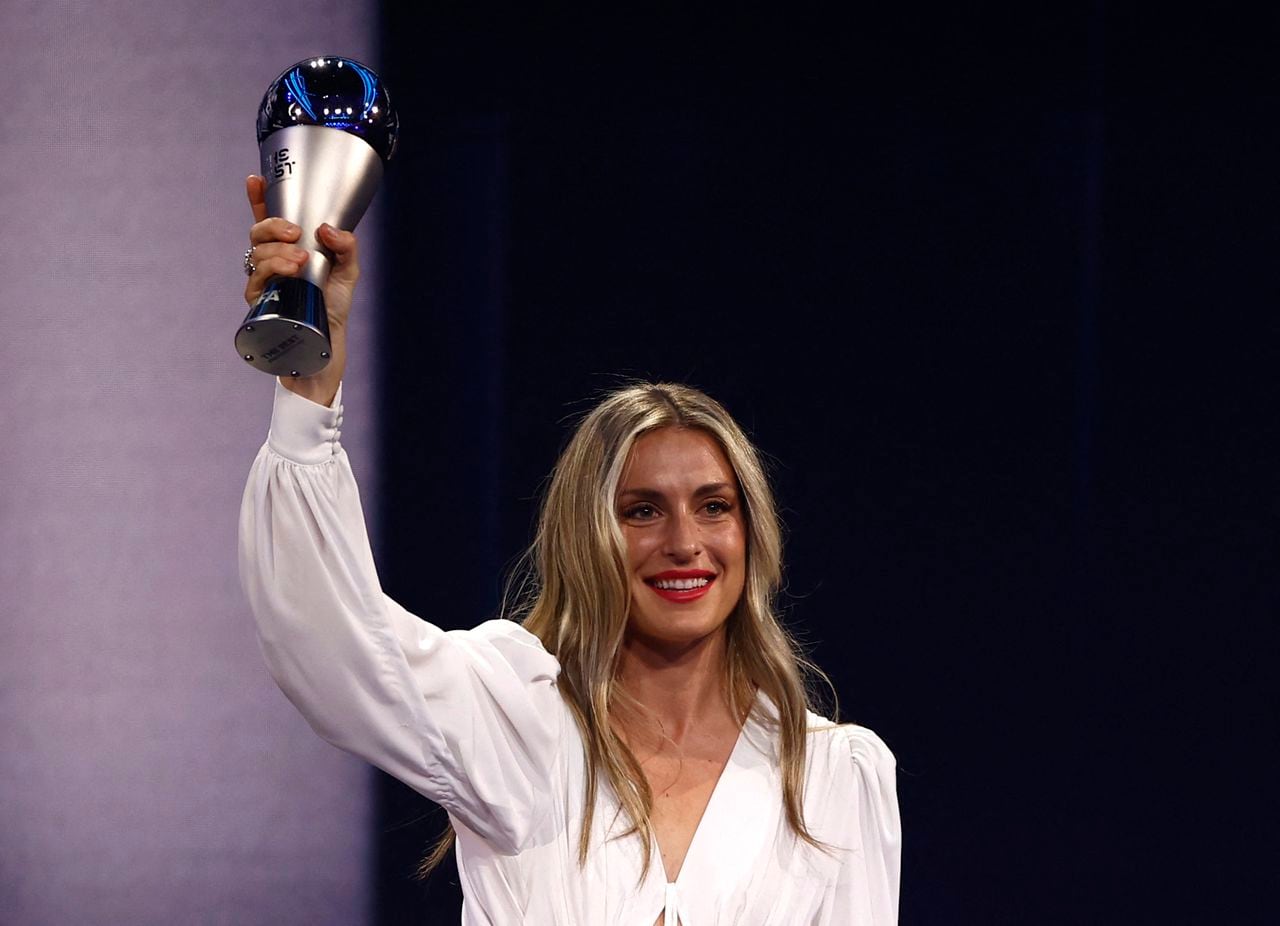 Alexia Putellas, mejor jugadora para los premios The Best del 2022.