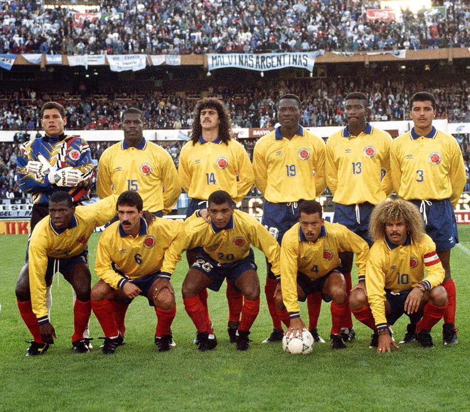 5-0 Colombia vs. Argentina. Foto: Instagram @guillotorresreina.