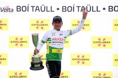 Nairo Quitana tomó el liderato en la Vuelta a Cataluña 2022