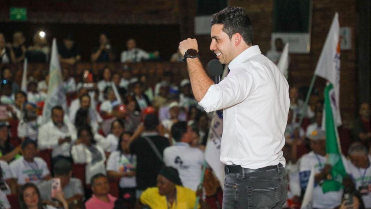 Esteban Restrepo, candidato a la Gobernación de Antioquia.
