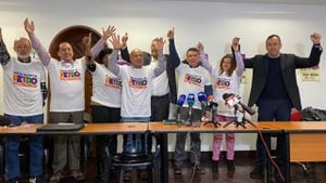 Alfonso Prada protagonizó un evento de adhesión de sindicalistas liberales a la campaña de Petro.