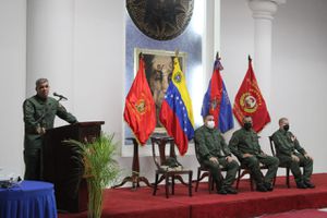 El general Vladimir Padrino López hizo varias acusación contra el Gobierno de Colombia.