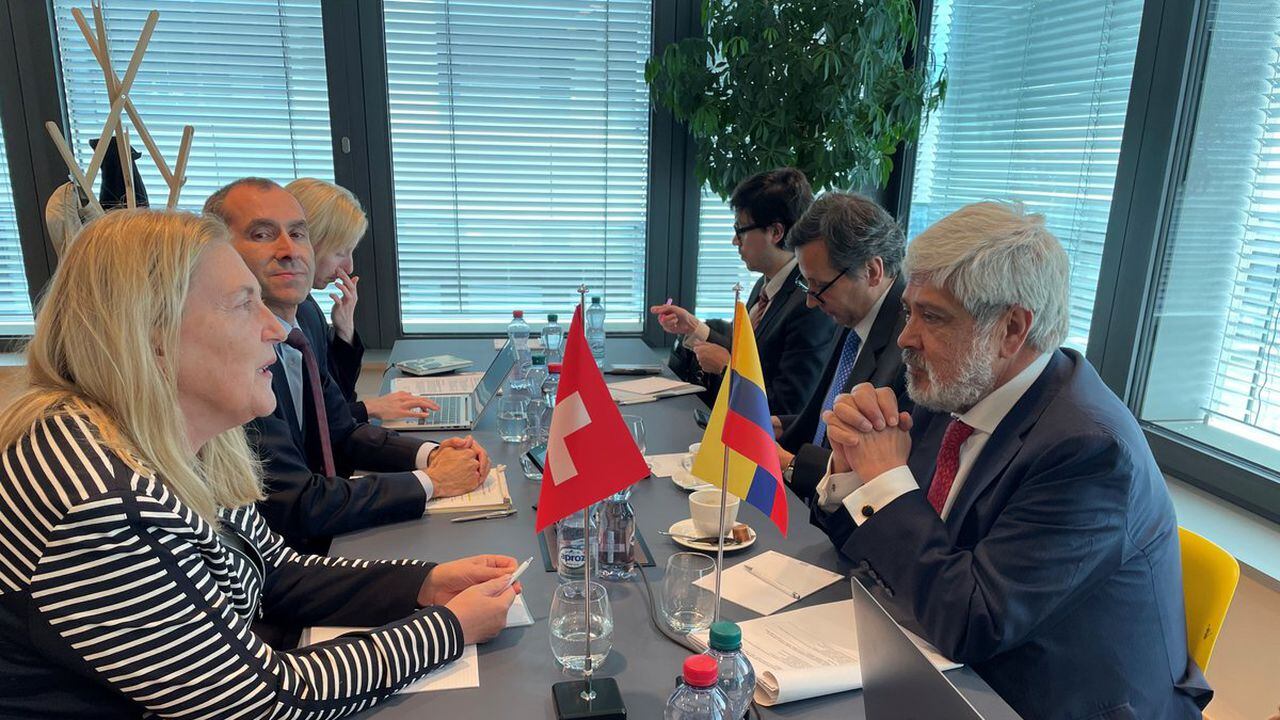 La reunión entre los ministros de Comercio de Suiza y Colombia pretende fortalecer las relaciones de ambas naciones.