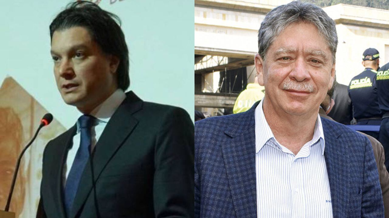 Juan Fernández, asesor del presidente en asuntos empresariales, le habló a Bruce Mac Master, presidente de la Andi.