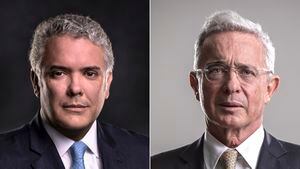 Alvaro Uribe Vélez. Ivan Duque Marquez.