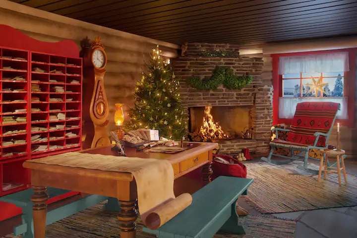 Usuarios de Airbnb podrán conocer la Oficina de 
Correos Oficial de Papá Noel