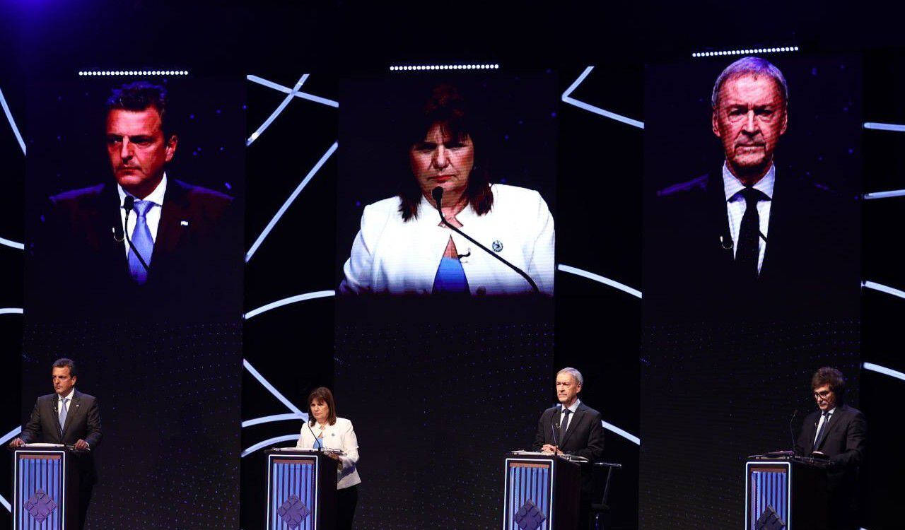 En el debate estuvieron presentes los candidatos que aspiran a la presidencia de Argentina